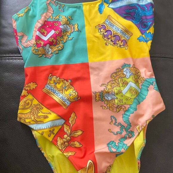 NWT MSRP $725 Versace Women Medusa Royal Rebellion Swim One-Piece sz 5/XL - Picture 4 of 4